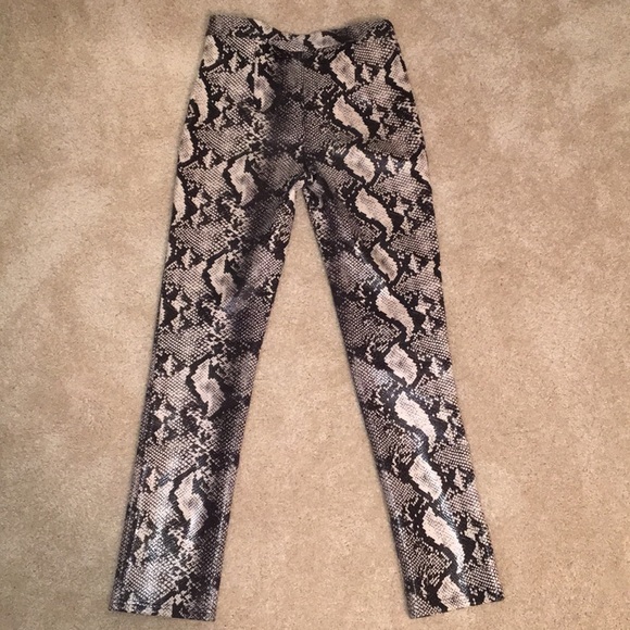 snake print pants - Picture 2 of 5